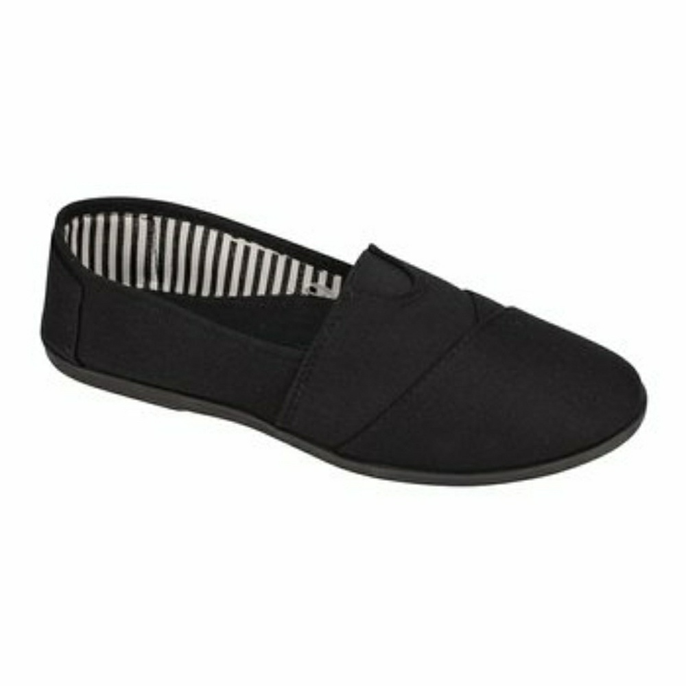 Black Slip-On Sneakers NWT