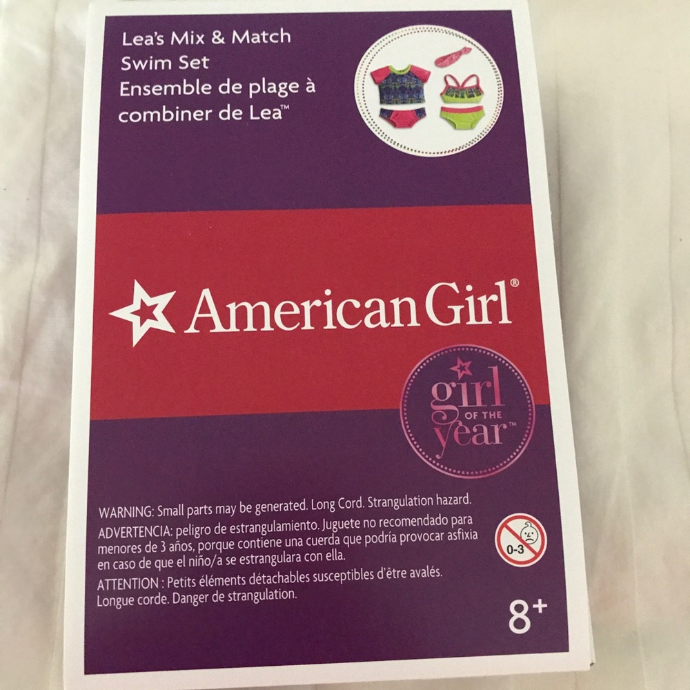 American Girl Leah's Mix and Match Swim Set