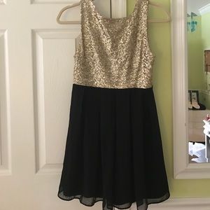 Sequin top dress