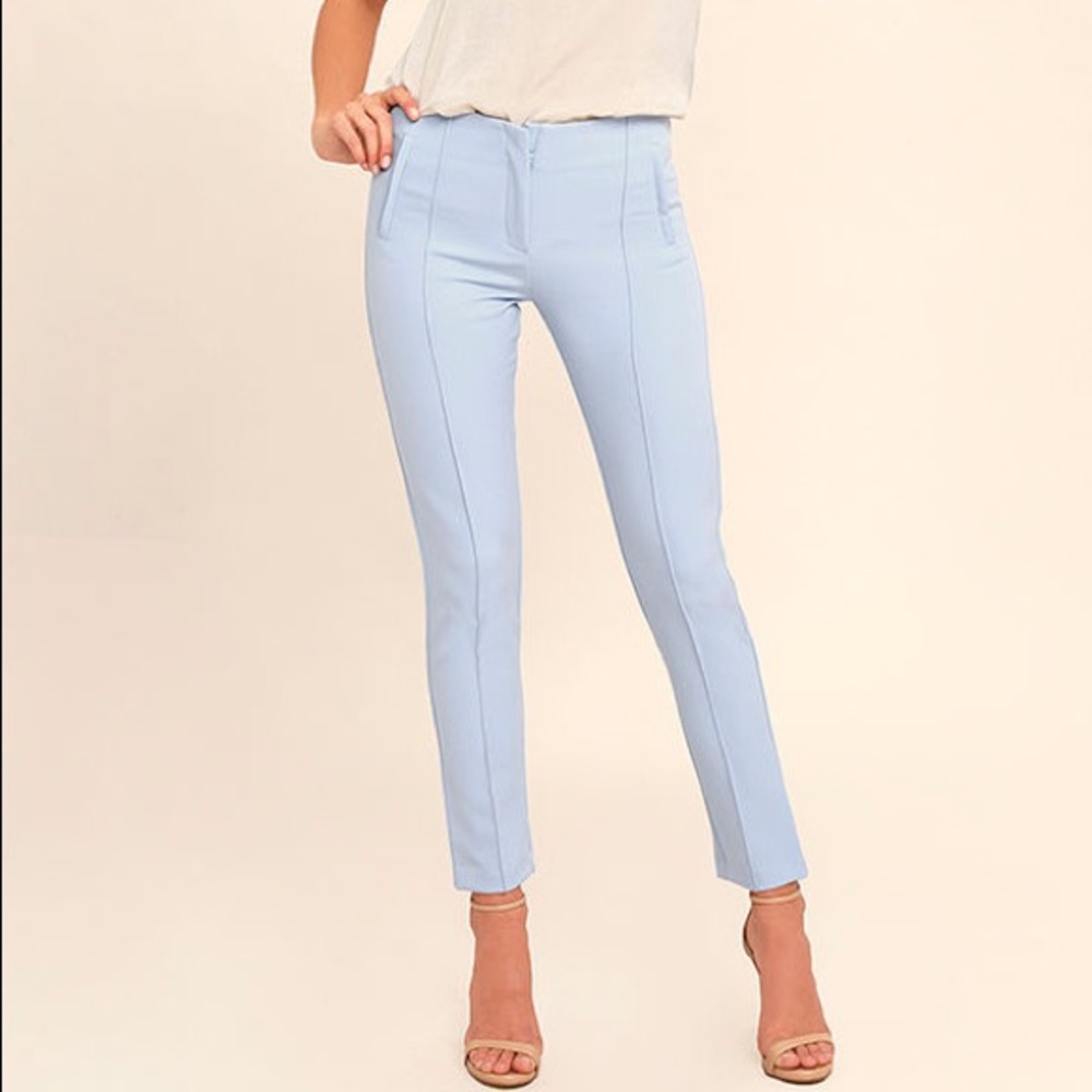 Lulu's light blue dress pants -- NWT!!