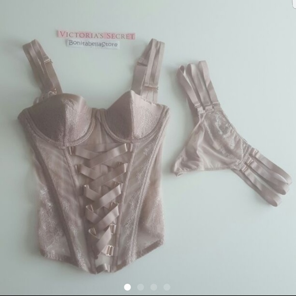 Victoria's secret CORSET SET NEWV