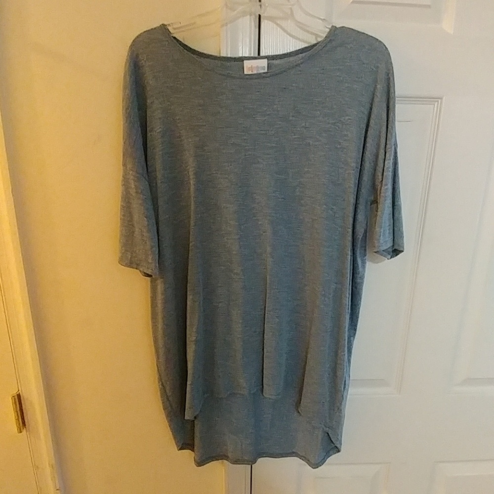 Beautiful heathered blue Irma from Lularoe XS