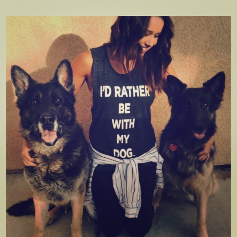 I'd rather be with my dog tank!