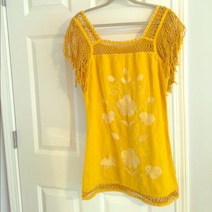 Free people fringe sundress