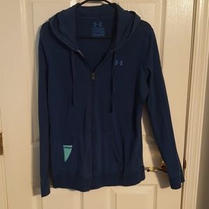 Under Armour zip up light weight hoodie
