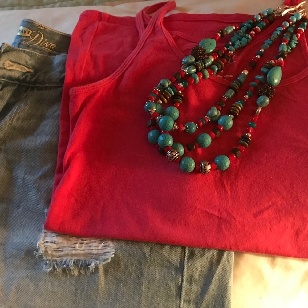 Jewelry Turquoise Statement Necklace