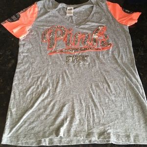 Jersey-type (Pink Brand) tee shirt