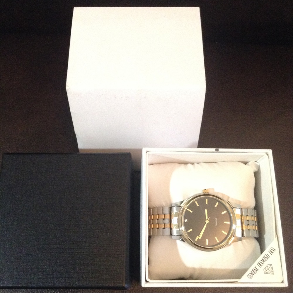 Men's Watch ( Genuine Diamond Dial) - Picture 6 of 6