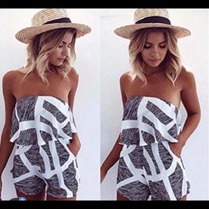 Thirty one boutique romper sz small