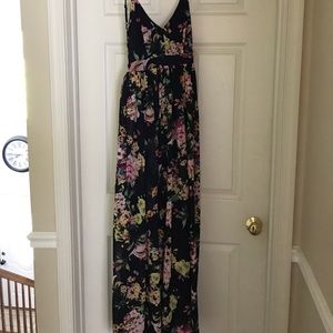 Stunning maxi with cutout back.