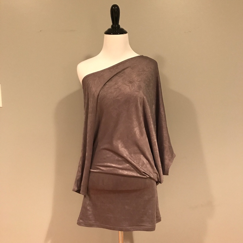 Nasty Gal Slinky Off Shoulder Party Dress