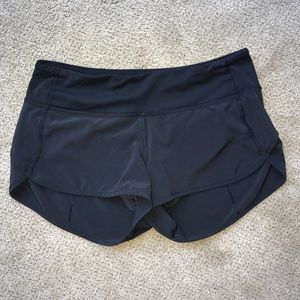Size 4 black speed shorts
