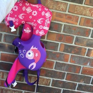 Infant life jacket or life vest