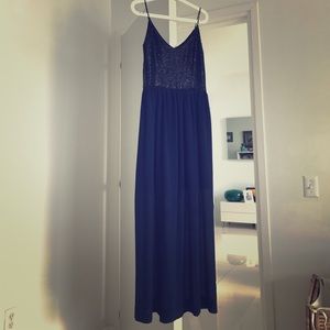 Blue party dress, perfect condition
