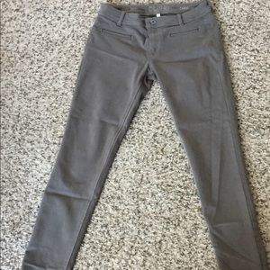 DL1960 olive green super stretchy skinny jeans