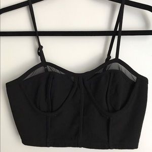 Black Crop Top