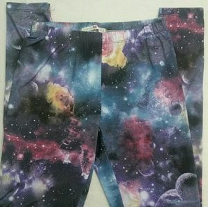 SOLD Derek Heart galaxy leggings s size stretchy