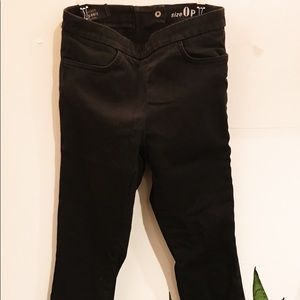 Crew Dannie Black Straight Leg Pants