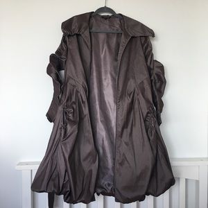 Purple Statement Raincoat