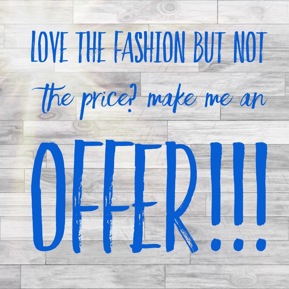 Look at my closet and make me an offer!
