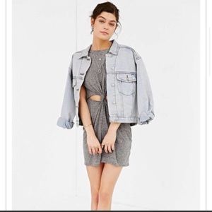 Honey Punch Knot-Front T-Shirt Dress