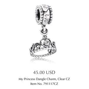 Worn. No scratches or signs of use. Pandora charm.