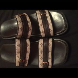 Authentic Louis Vuitton slides