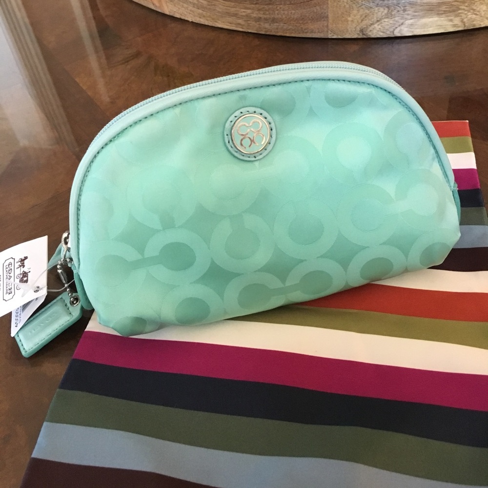 Coach makeup bag