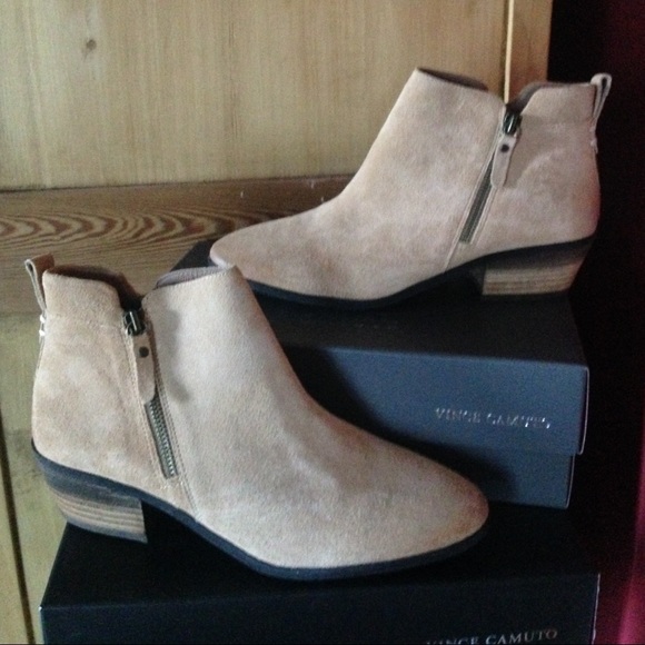 Vince Camuto Suede Boots, Sz. 10, New in Box - Picture 2 of 5