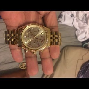 Women's Gold Michael Kors Watch