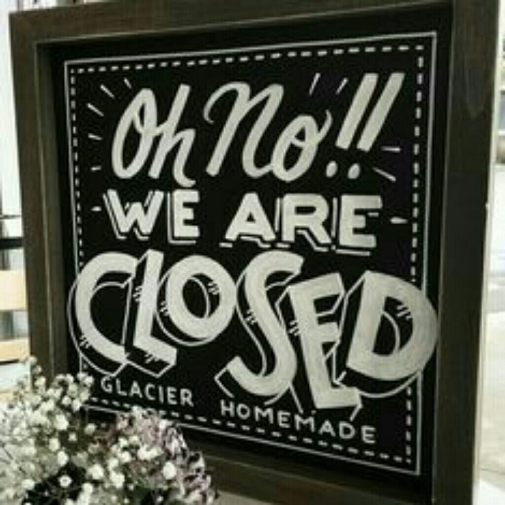 Closet Closed, not on vacation, CLOSED