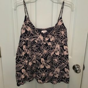 Aerie By American Eagle Navy Blue babydoll top