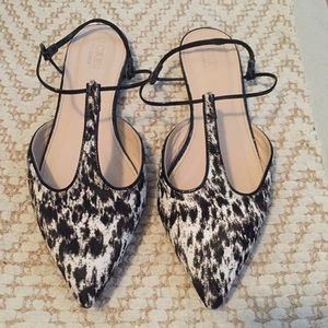 J.Crew Collection Calf Hair Flats