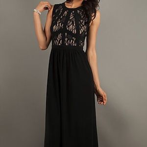 Morgan & Co. Black Prom/Evening Gown