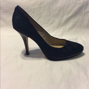COACH Caya heel black