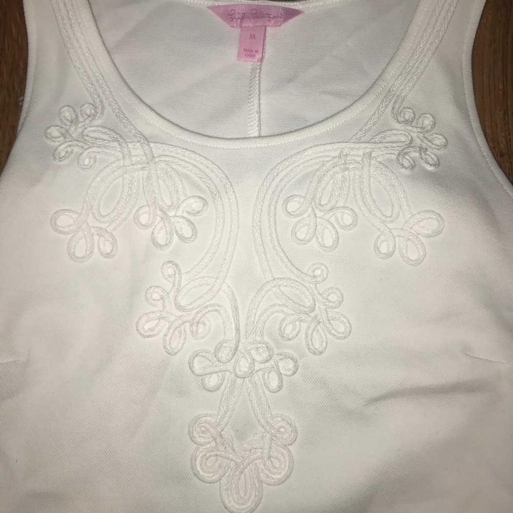 White Lilly Pulitzer dress
