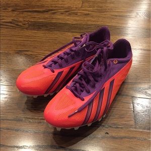 Adidas Pink/Orange/Purple Track Spikes