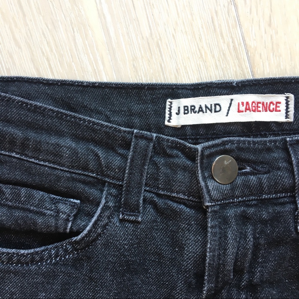 J brand x L' AGENCE • charcoal jeans