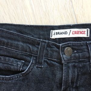 J brand x L' AGENCE • charcoal jeans
