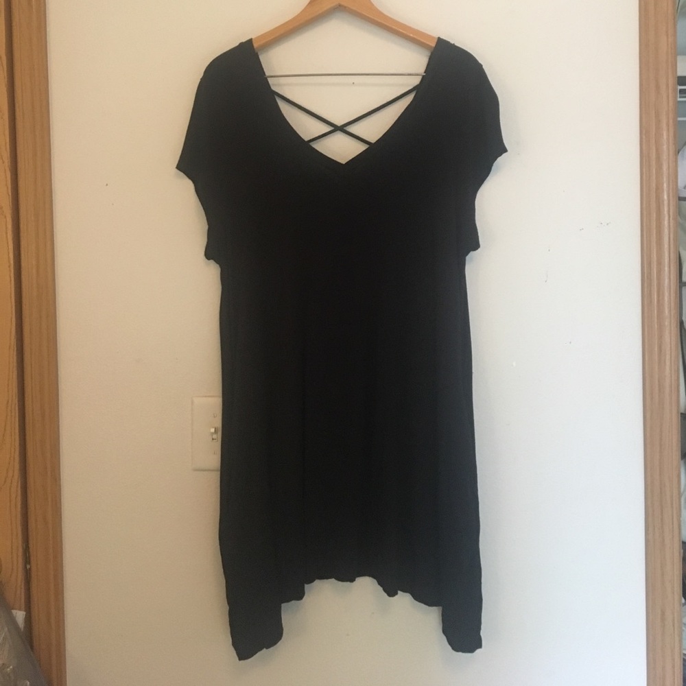 Black Comfy T Shirt Dress