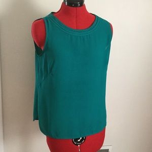 Ann Taylor Teal blouse