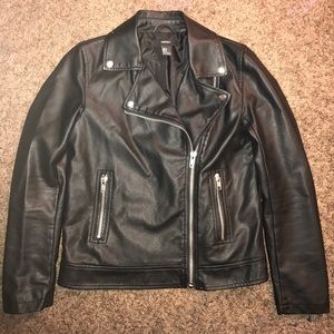 Faux leather Moto jacket (SOLD)