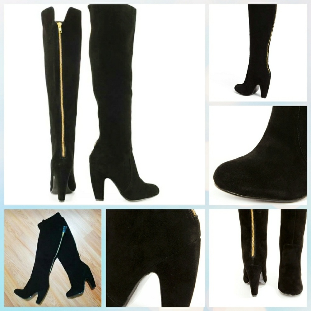 STEVE MADDEN PRISCILLA KNEE HIGH BOOTS