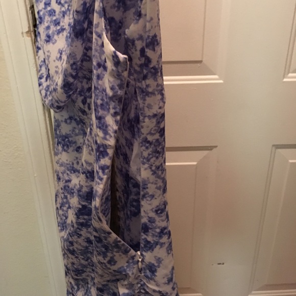 Ann Taylor,dress,sleeveless,2,blue/white,NW - Picture 5 of 6