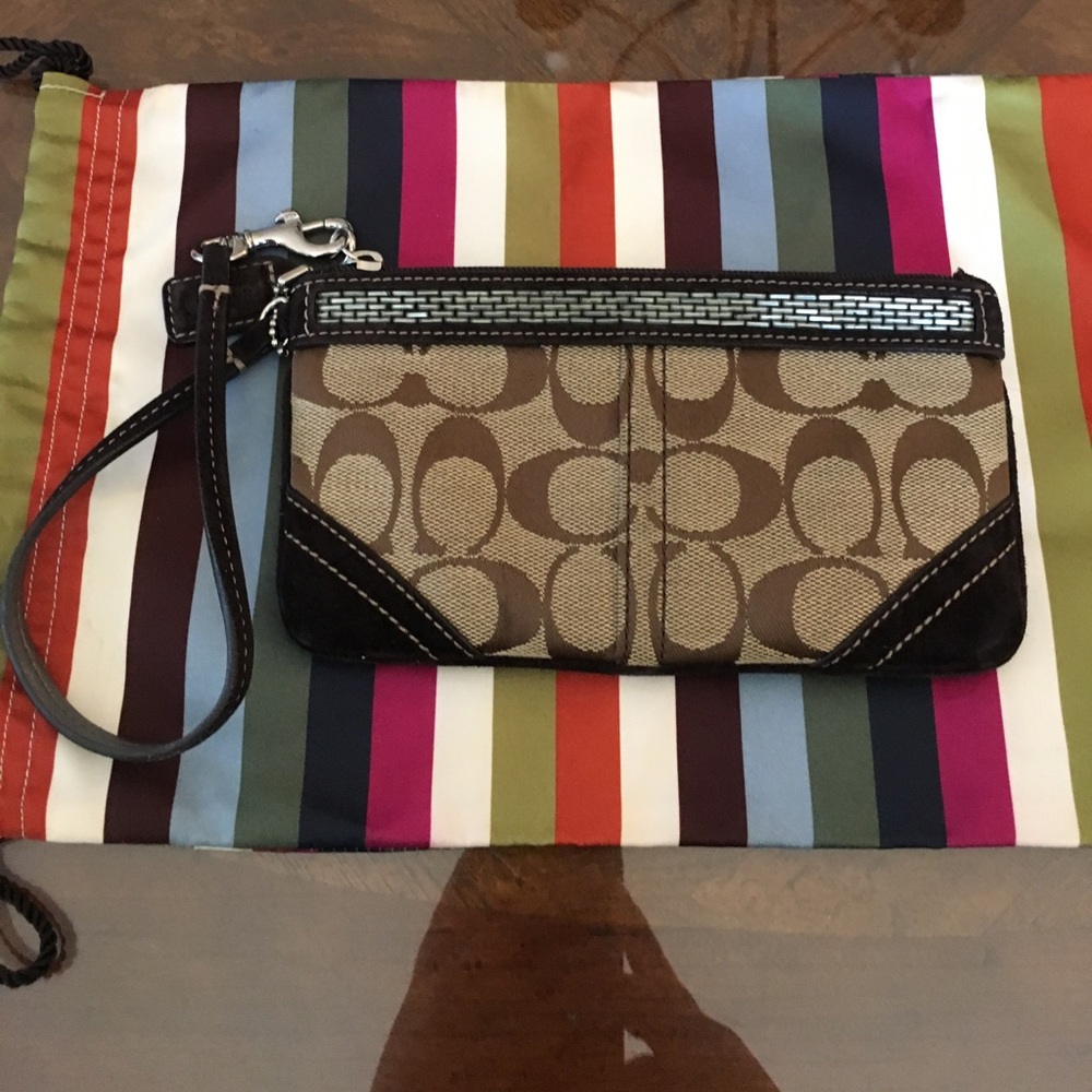 Coach wristlet