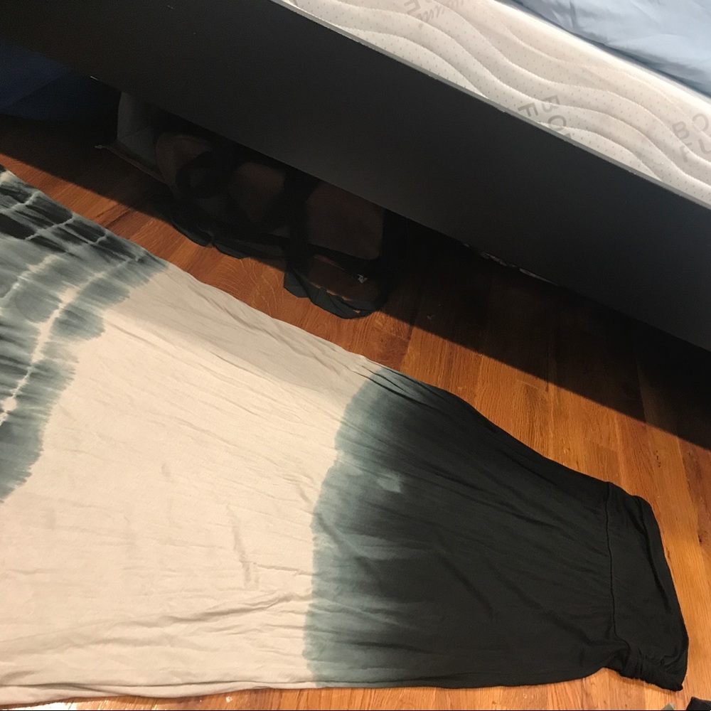 Wet Seal tie dye maxi skirt