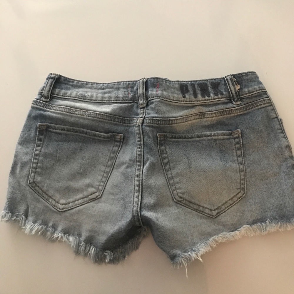 Victoria Secret Pink jean shorts - Picture 2 of 2