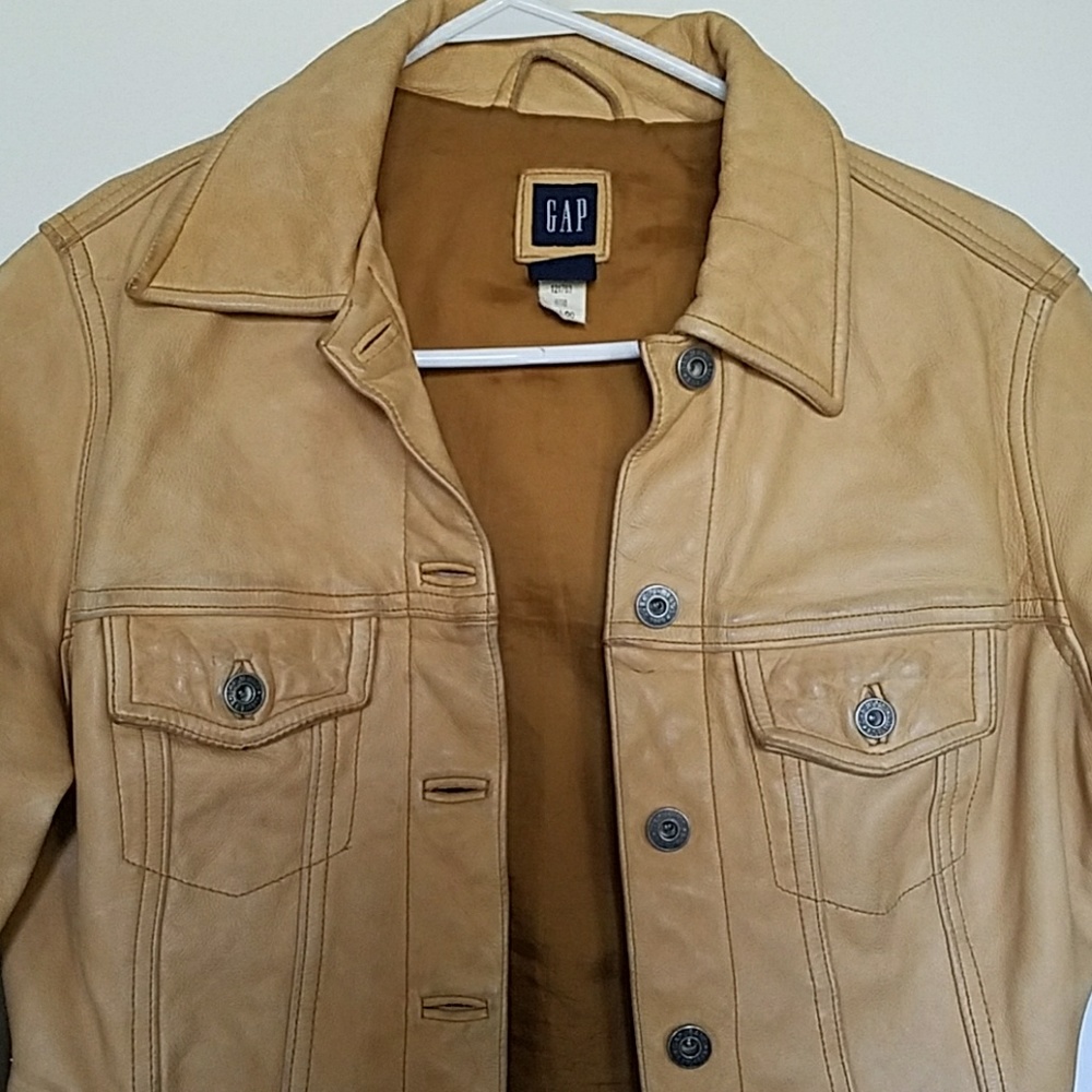 Gap Leather Jacket - image 2