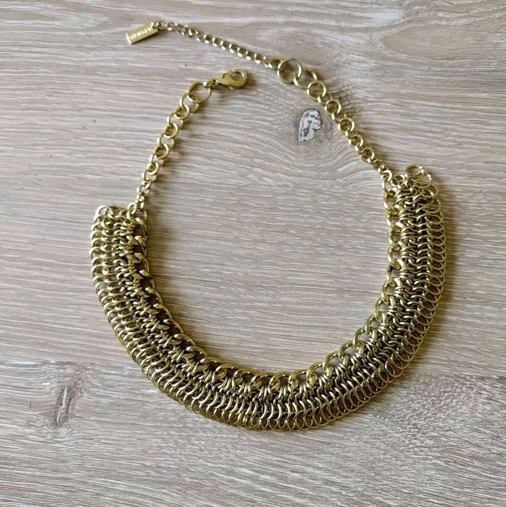Jewelmint Gold Chain Choker Necklace