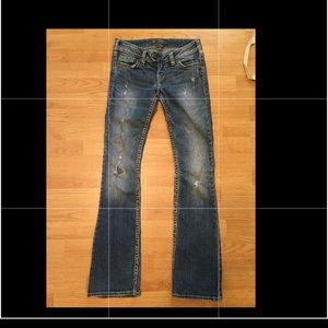 Silver Tuesday Buckle jeans